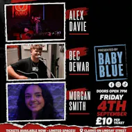 Baby Blue Presents at Clarks