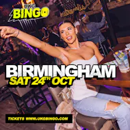 UKG BINGO Sat 24th October Birmingham at Rum Rum Bar And Club