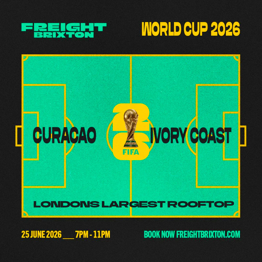 World Cup Showdown: Curaçao v Ivory Coast Live Screening at Freight Brixton