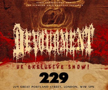 Devourment (USA) - UK Exclusive Show