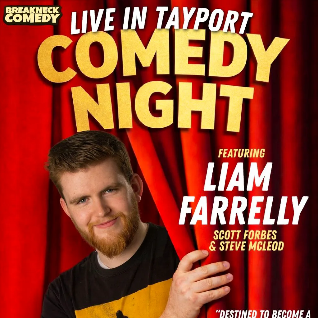 Comedy Night - Liam Farrelly at Gregory Hall  8 Queen Street, Tayport DD6 9NR