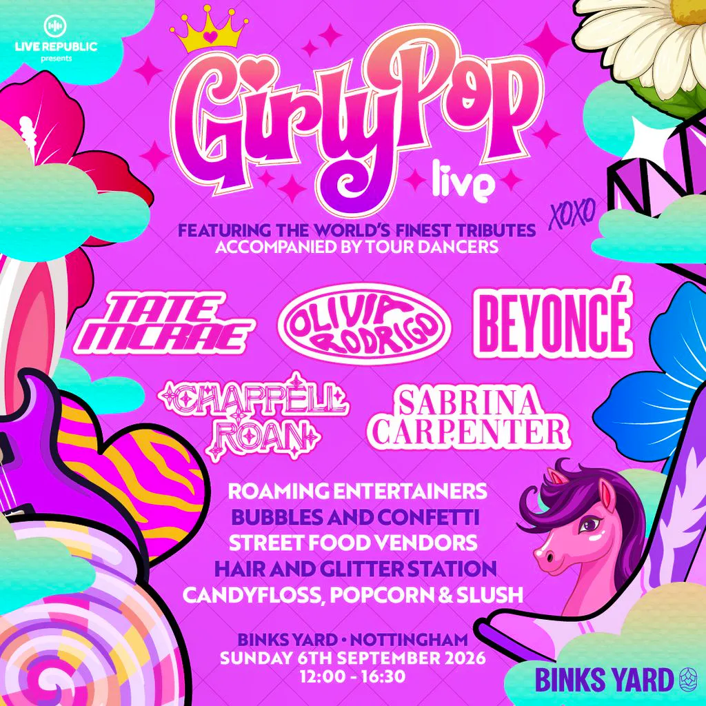 GirlyPop Live: Summer Send Off| Binks Yard, Nottingham at Binks Yard