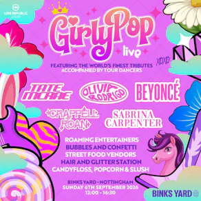 GirlyPop Live: Summer Send Off| Binks Yard, Nottingham