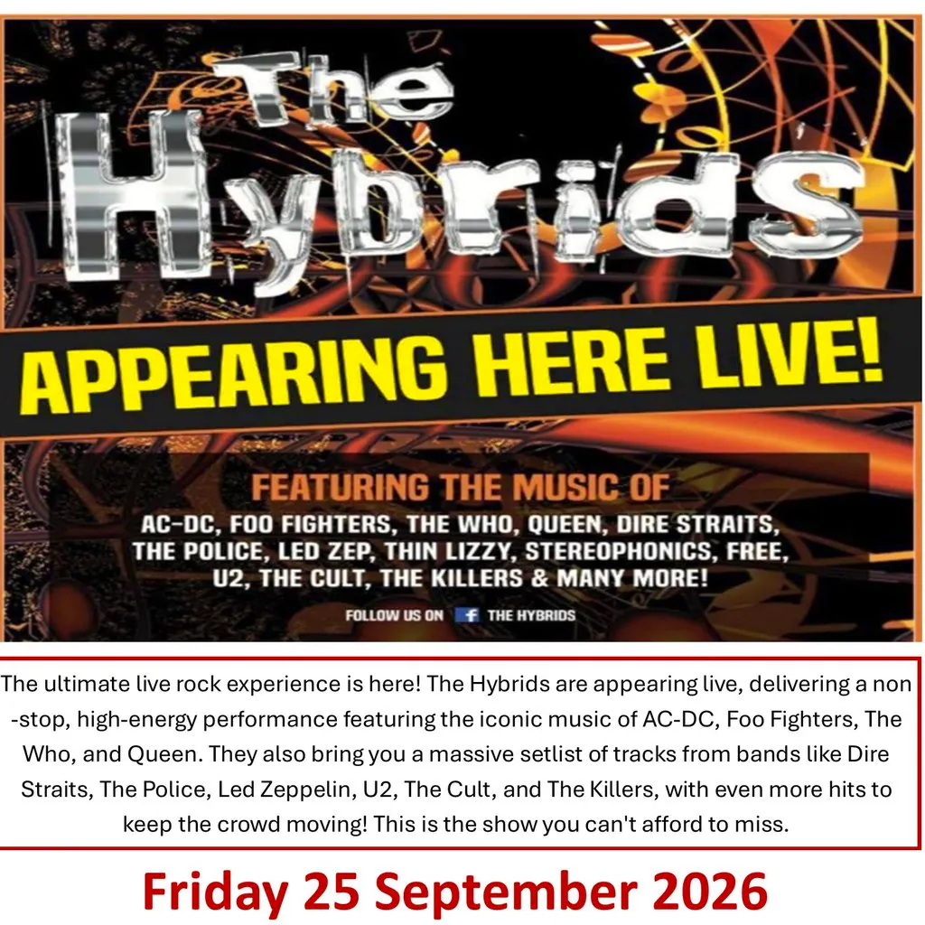 The Hybrids at East Bedlington Community Centre