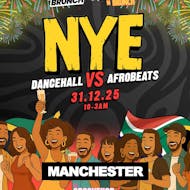 NYE 2025 - Dancehall v Afrobeat - MCR 31st Dec at The Grosvenor Manchester