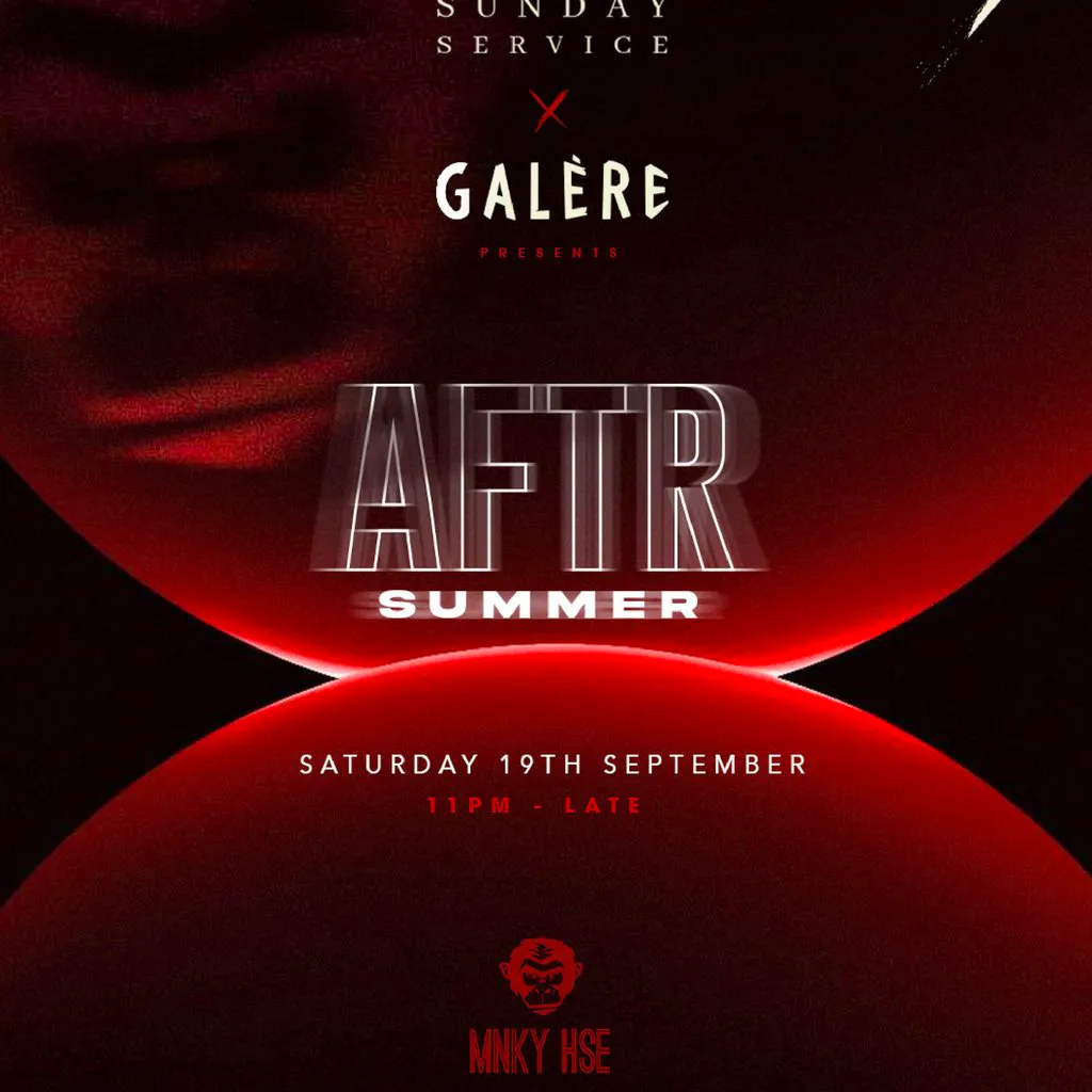Sunday Service x Galere @ MNKY HSE, MCR at MNKY HSE Manchester