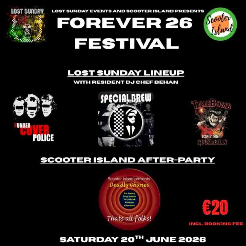 Forever 26 Festival at Whelans Dublin