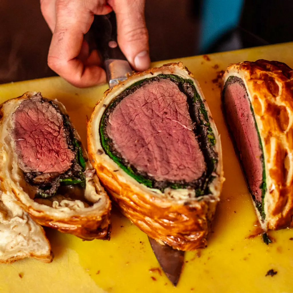 Beef Wellington Experience at GLASCHU at Glaschu Restaurant