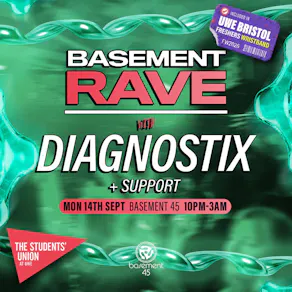 UWE Bristol Official Freshers | BASSment Rave w/ Diagnostix
