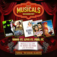 Musicals Mass Karaoke (Glasgow) at G2 (The Garage Glasgow)