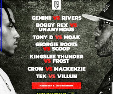 Match Day 3 | Live Rap Battles