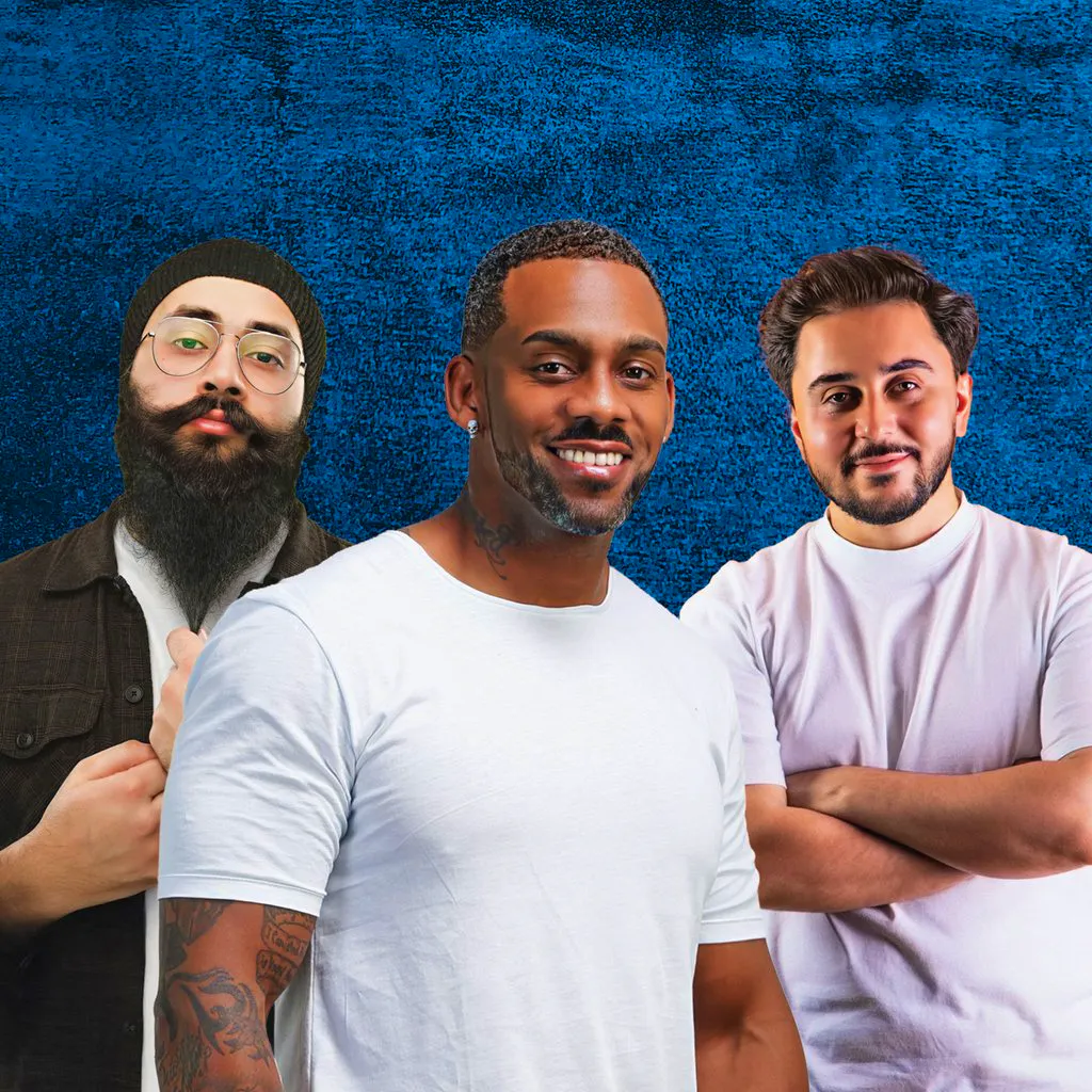 Triple Threat - Preet Singh, Muhsin Yesilada & Richard Blackwood at The Glee Club