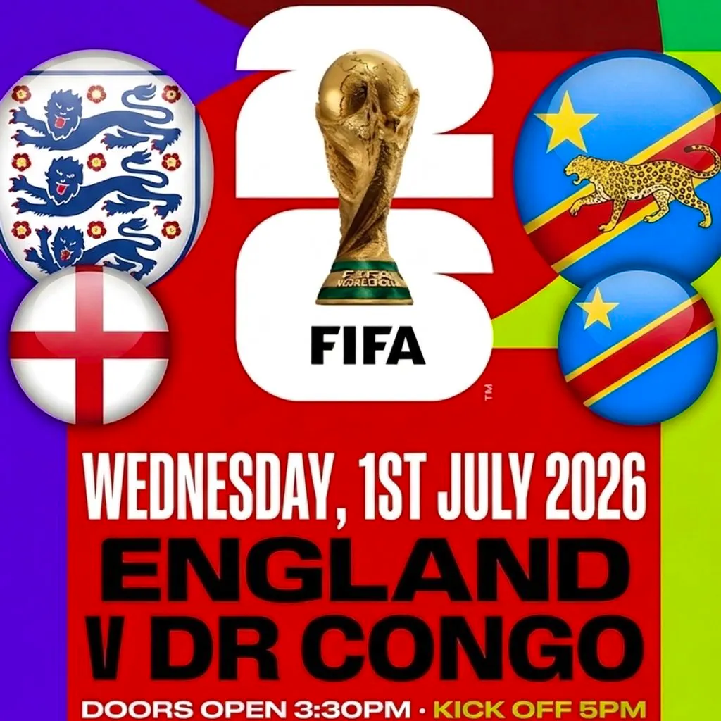 England vs Dr Congo @ Sunrooms at Sunrooms 2