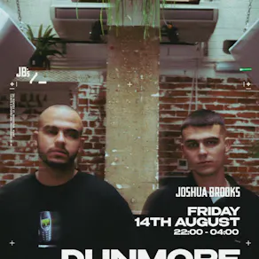 Dunmore Brothers [free party] | Joshua Brooks Manchester