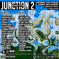 LWE Presents Junction 2: Inner-City - DAY Tickets | Tobacco Dock LONDON  | Sat 27th August 2022 Lineup