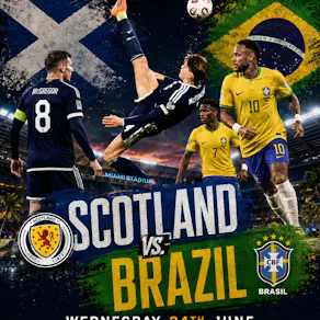 Scotland On The Big Screen - Scotland v Brasil