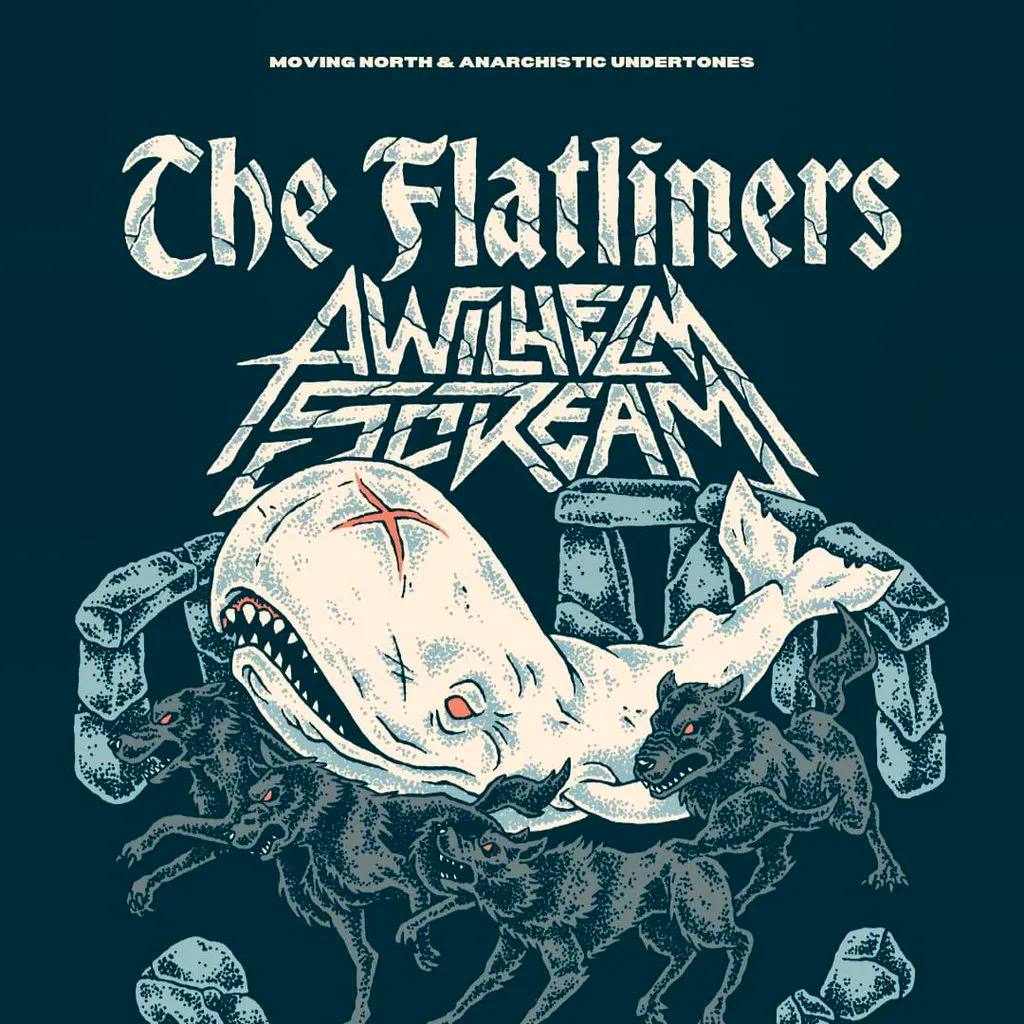 THE FLATLINERS / A WILHELM SCREAM- The Bread Shed, Manchester at The Bread Shed