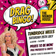Fonda Cox Drag Bingo Tunbridge Wells at The Manor House Tunbridge Wells
