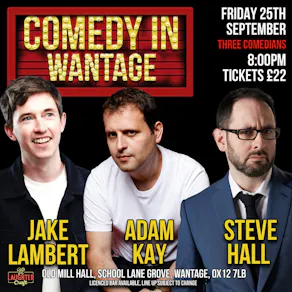 September's Comedy in Wantage