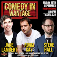 September's Comedy in Wantage at Old Mill Hall