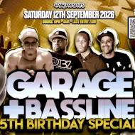 4Play Presents: Garage & Basslines (5th Birthday Special) at The Tunnel Club Nottingham