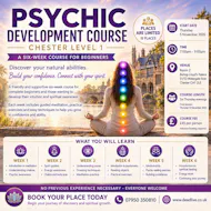 Psychic Development Course Chester November 2026 at Bishop Lloyd's Palace