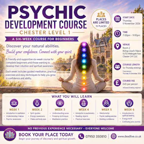 Psychic Development Course Chester November 2026