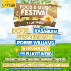 Social Eats Food & Music Festival Droitwich at Droitwich Rugby Football Club