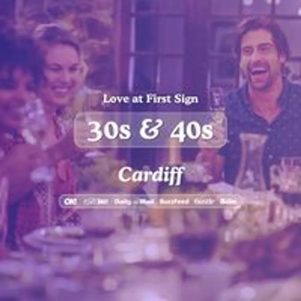 30s & 40s Singles Night at Bootlegger Cardiff|Love at First Sign at Bootleggers Cardiff
