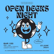 UNHINGED - Open Decks Night 3 - Summer Edition at Bar 105 Cathays