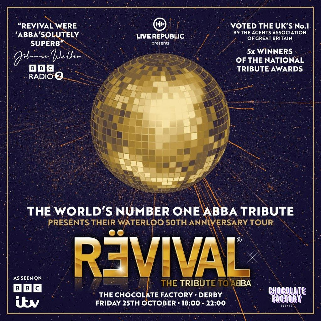 Tickets Revival The tribute to ABBA Waterloo 50th Anniversary tour