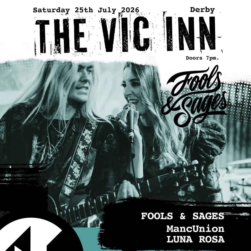 Fools & Sages + MancUnion + Luna Rosa | Derby Alt Night at The Vic Inn