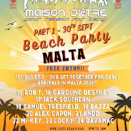 Maison D'être Malta '26 PART 1 at Nine Lives Beach Bar And Restaurant