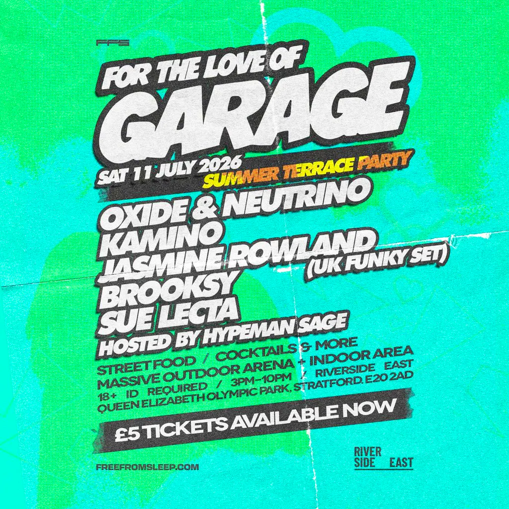 For The Love Of Garage - Summer Terrace Party at Riverside East