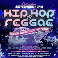 NYC HIP HOP VS REGGAE Saturday Midnight Yacht Party Cruise at Pier 36