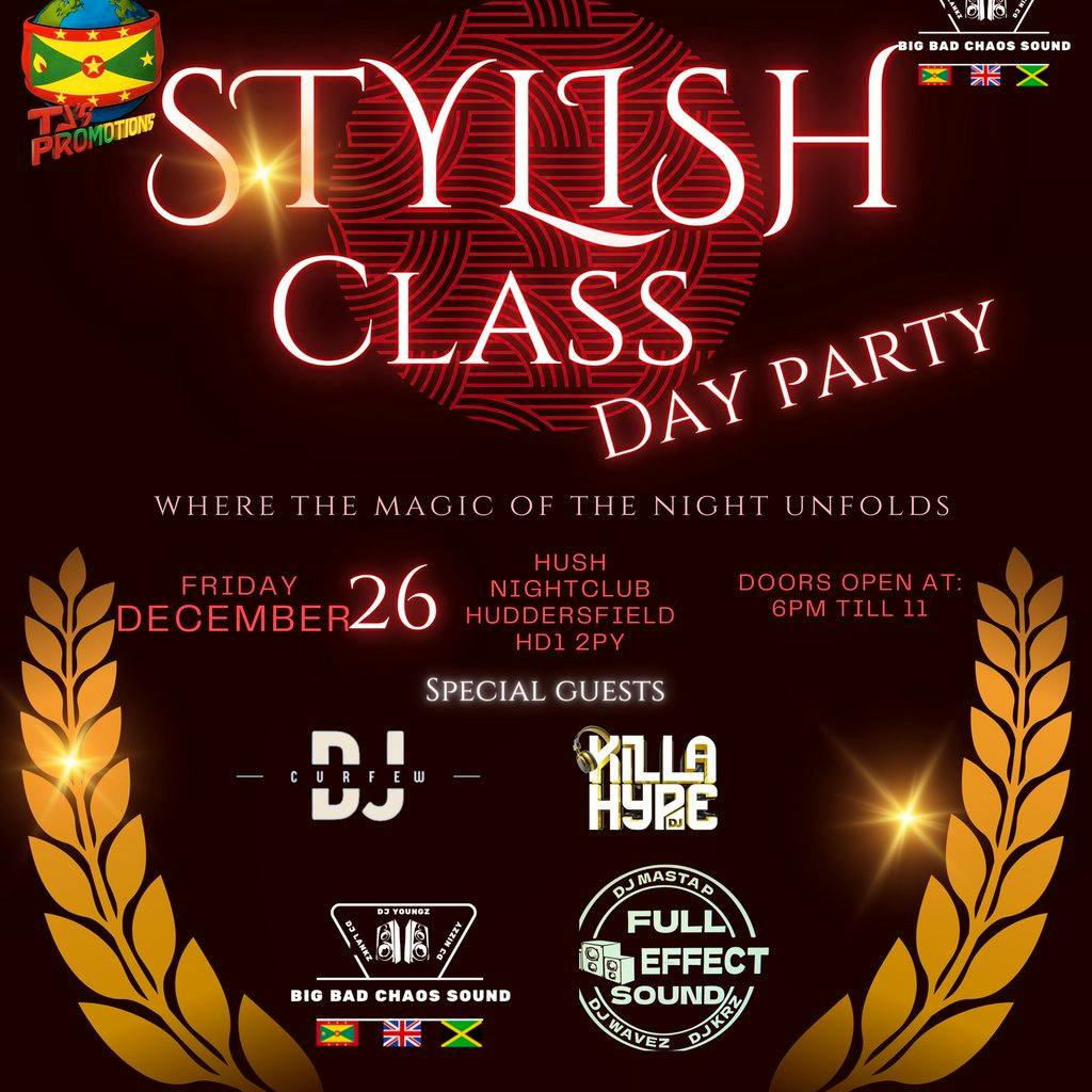 Stylish class Day party at Hush Huddersfield