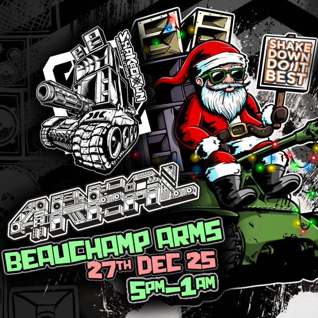 Shakedown Xmas Party at The Beauchamp Arms Norfolk  NR14 6DH