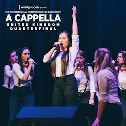 The International Championship of Collegiate A Cappella 2022 UK | Northern Stage Newcastle Upon Tyne  | Sat 29th January 2022 Lineup