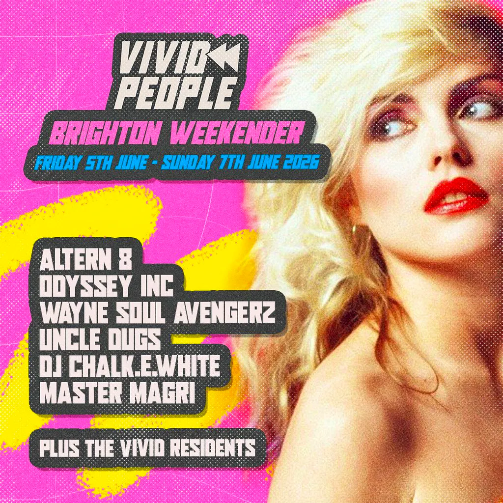 Vivid People 80s & 90s Brighton Weekender at Various Brighton Venues