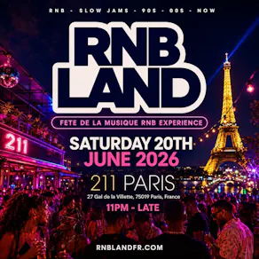 RNBLAND - Fete De La Musique's RnB Party