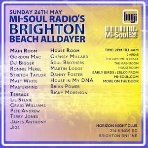 Mi-Soul Brighton Beach All-Dayer | Horizon