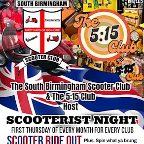 Scooterist Ride Out Club Night