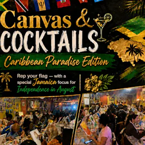 Canvas & Cocktails - Caribbean Paradise Edition