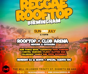 Reggae Rooftop Birmingham SUN 3rd JULY