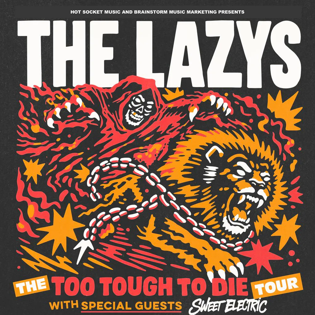 THE LAZYS - The Bread Shed, Manchester at The Bread Shed