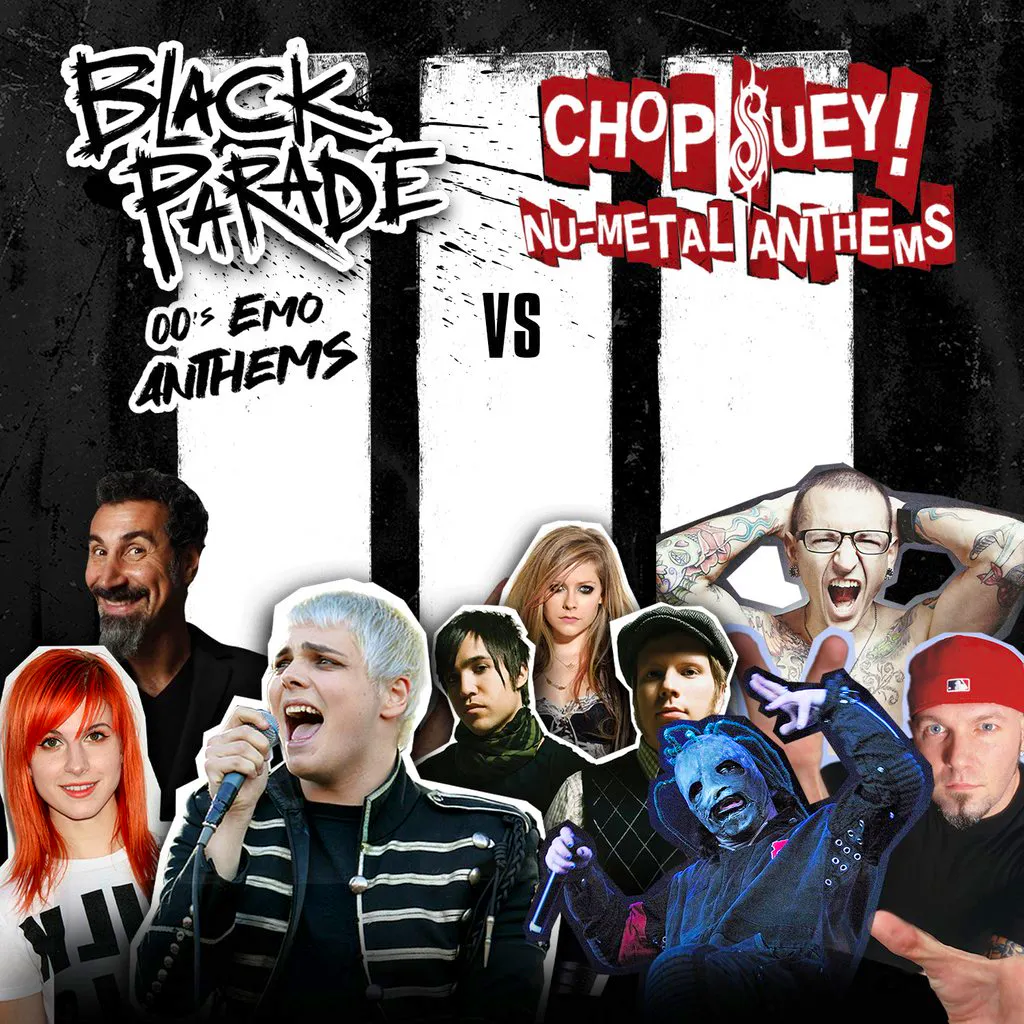 Black Parade - 00's Emo Anthems & Chop Suey! Nu-Metal Anthems at The Key Club