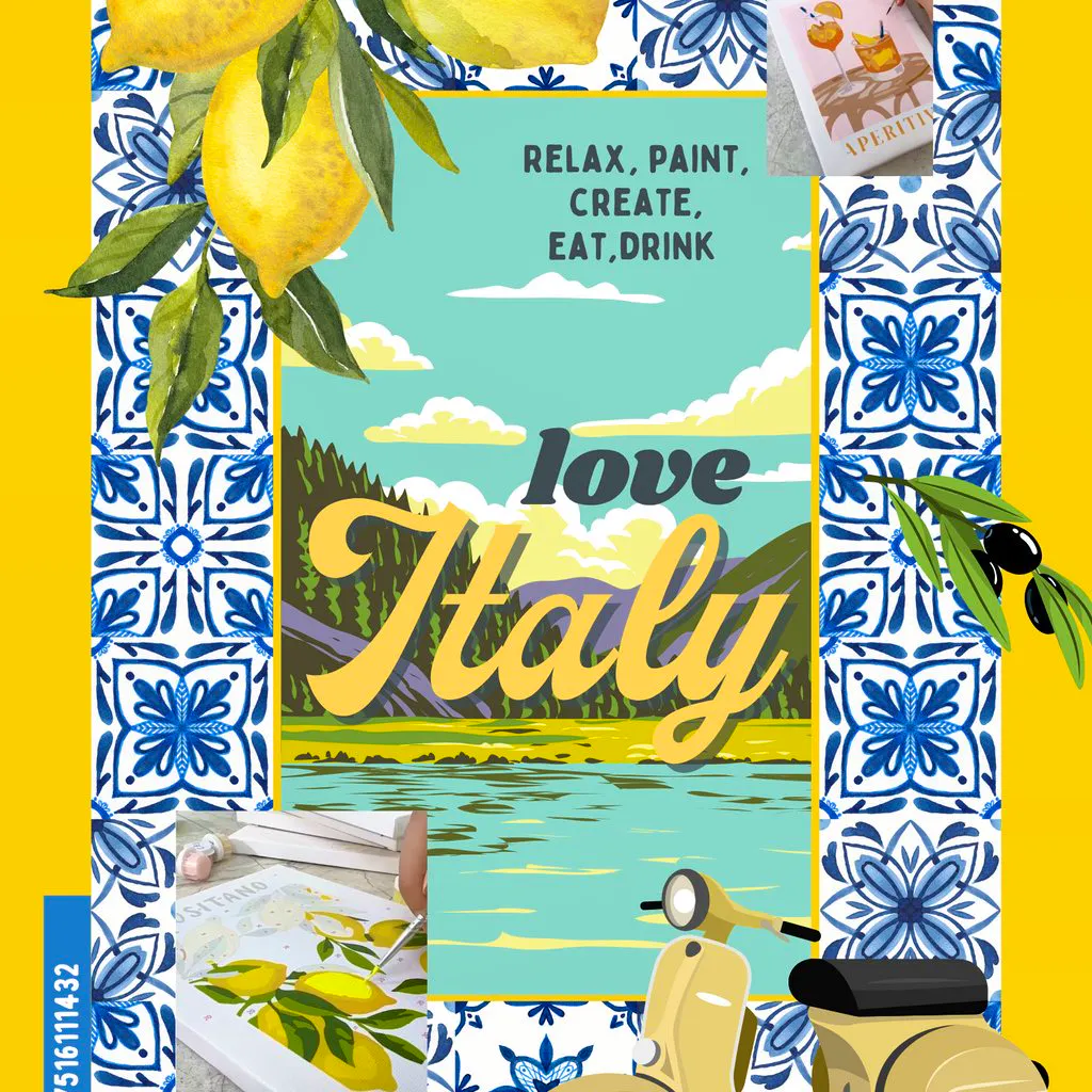 Italian Paint Party at Saporito Italian Restaurant
