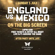 England VS Mexico at Cinnabar Hertford