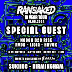 Special Guest | Ransaked 10 Year Tour at SUKi10C