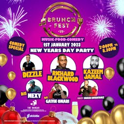 Brunchfest UK 'New Years Day Party & Comedy Special'  Tickets | The Hangar  Wolverhampton  | Sun 1st January 2023 Lineup